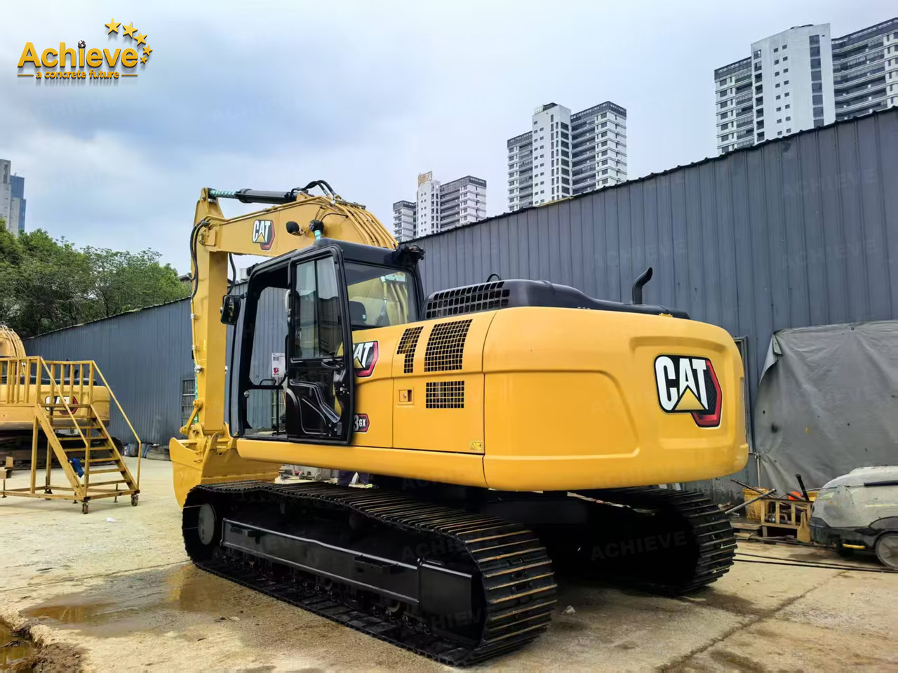 Crawler excavator CATERPILLAR 2021 3100h 323GX Net Power - ISO 9249 123.7 kW Operating weight 21800 kg Maximum digging depth 6660 mm【ACHIEVE】 TOP CONDITION!!!: picture 9