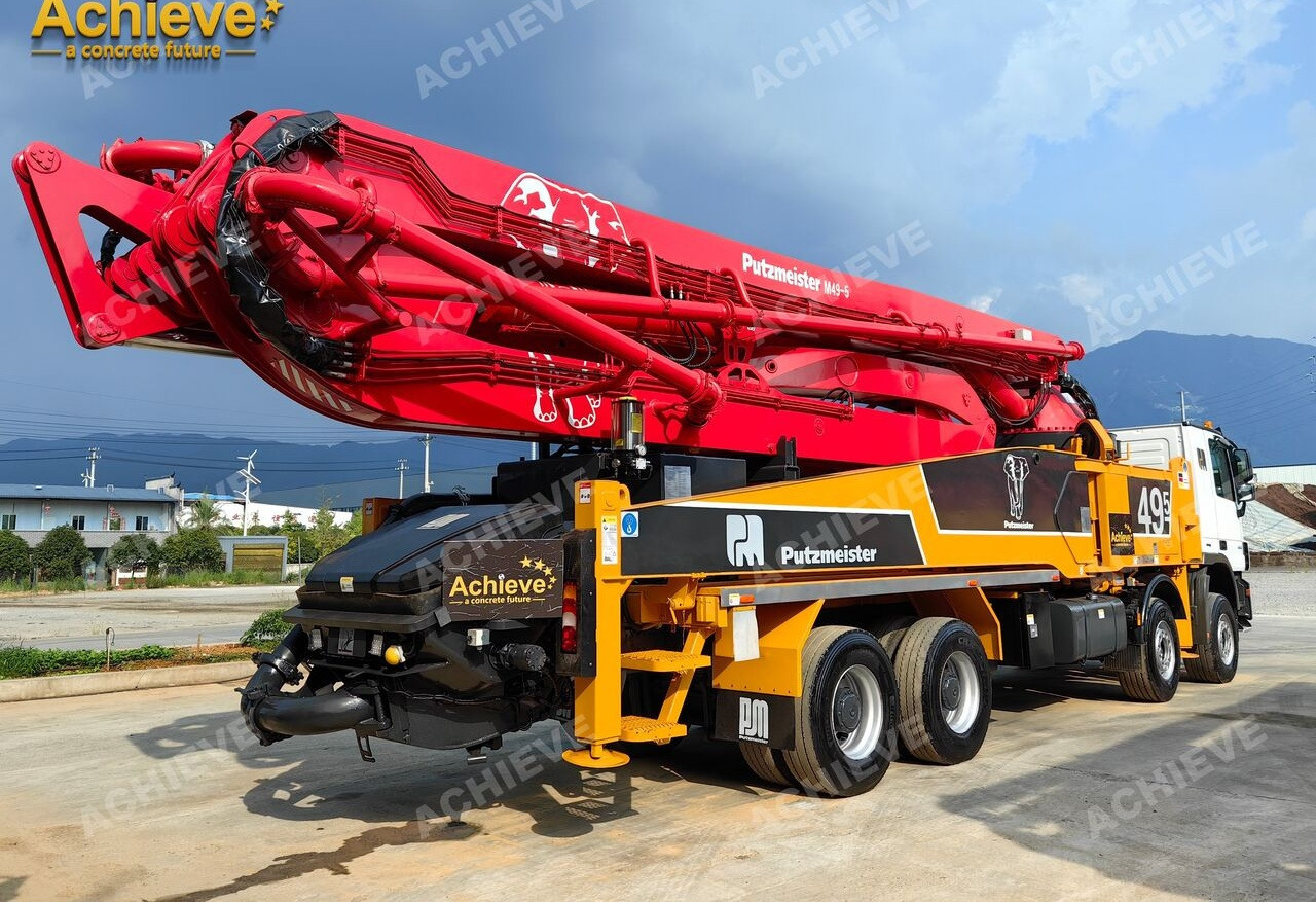 PUTZMEISTER Mercedes-Benz 4141 Putzmeister 49.5M 【ACHIEVE】TOP CONDITION!!! - Concrete pump truck: picture 3 PUTZMEISTER Mercedes-Benz 4141 Putzmeister 49.5M 【ACHIEVE】TOP CONDITION!!! - Concrete pump truck: picture 3