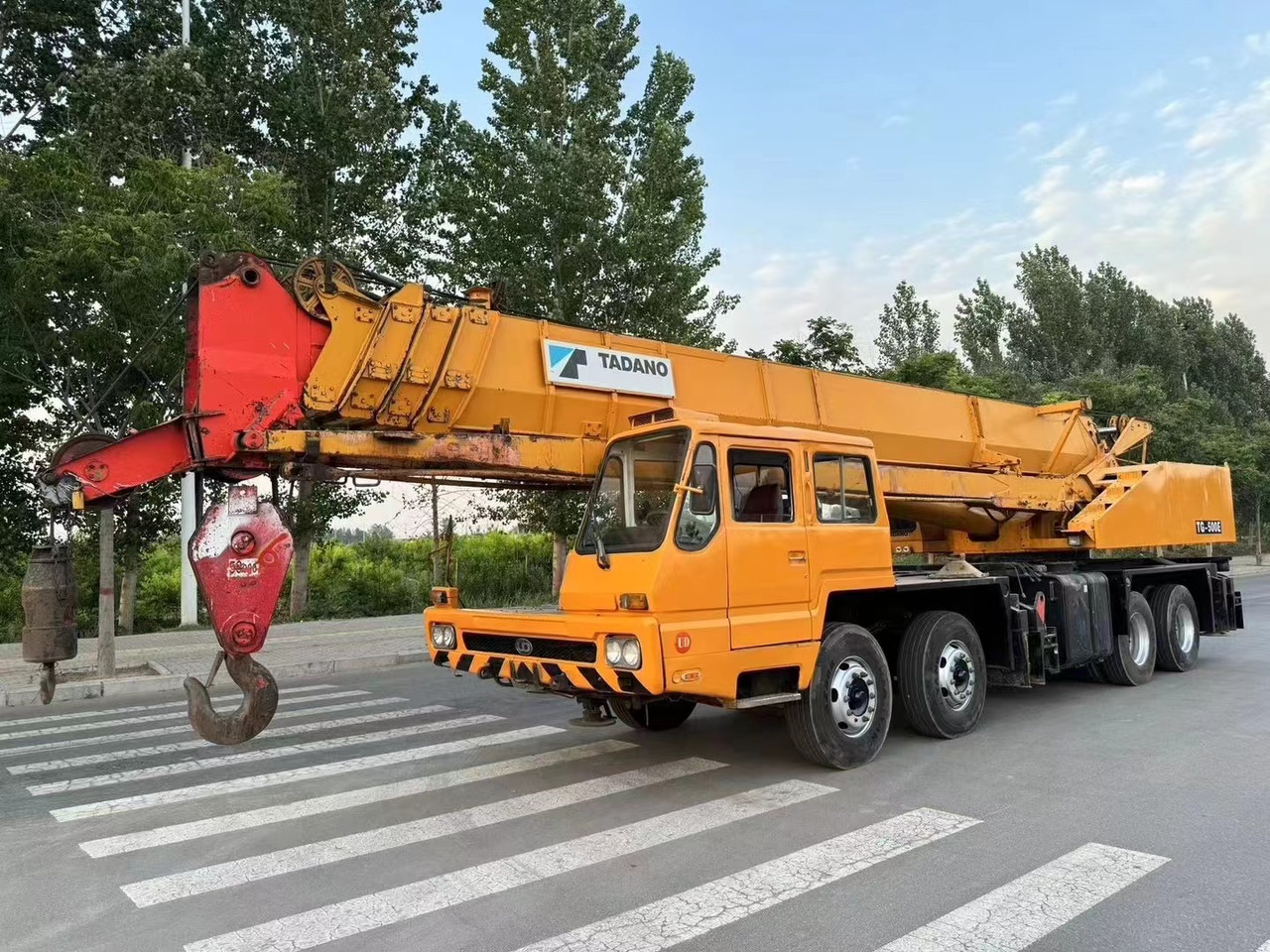 TADANO TG500E Good Condition 50 ton Truck Crane - Mobile crane: picture 1 TADANO TG500E Good Condition 50 ton Truck Crane - Mobile crane: picture 1