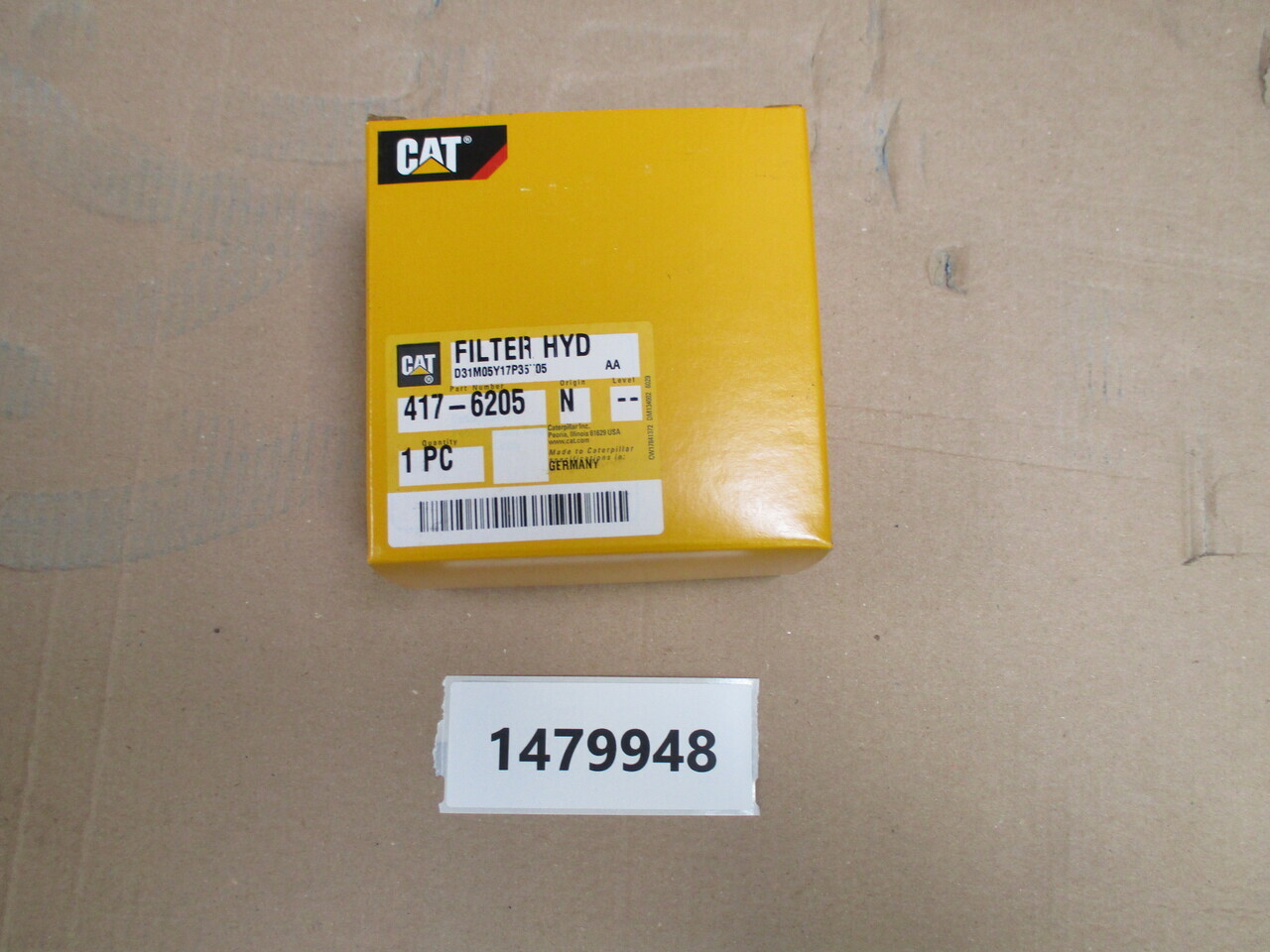 O&K Terex RH90 RH120 6018 6030 Filter Element 1479948 1523971 417-6205 - Spare parts for Truck: picture 1 O&K Terex RH90 RH120 6018 6030 Filter Element 1479948 1523971 417-6205 - Spare parts for Truck: picture 1