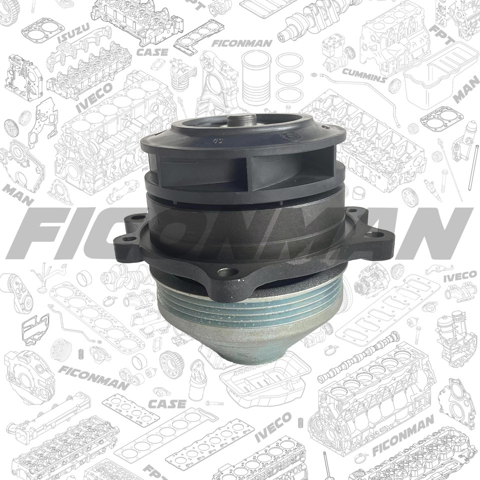 FPT IVECO Cursor9 F2CF F3AE F2BE bus The water pump 5801614172 5801919543 5802784830 - Coolant pump for Truck: picture 2 FPT IVECO Cursor9 F2CF F3AE F2BE bus The water pump 5801614172 5801919543 5802784830 - Coolant pump for Truck: picture 2