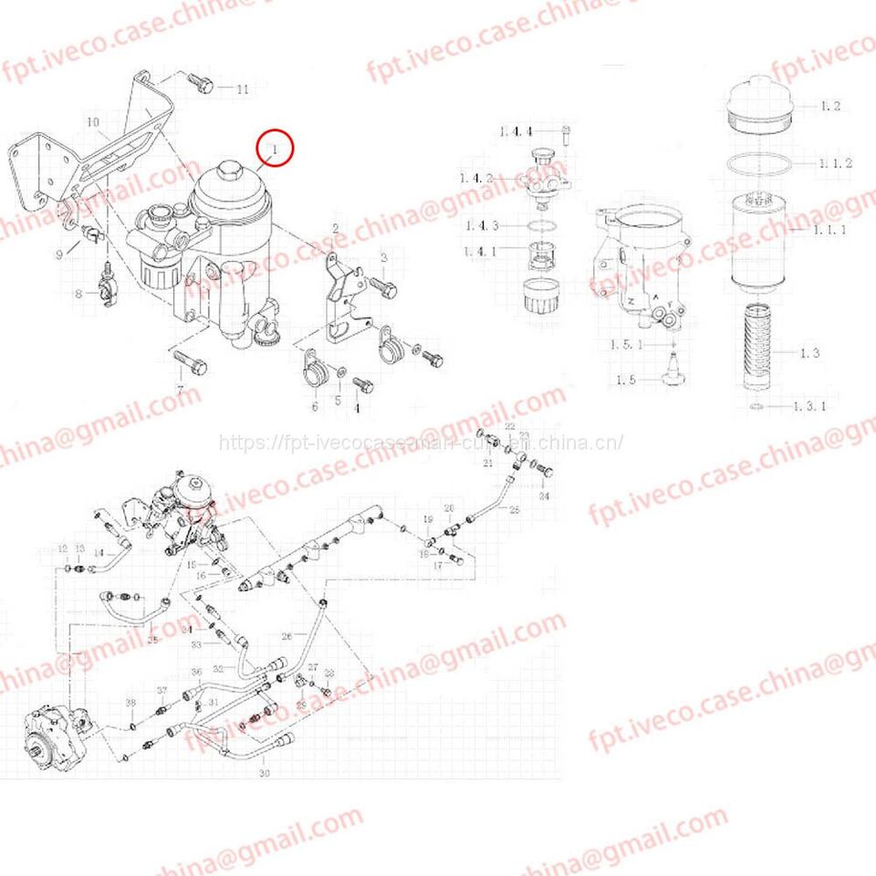 MAN D2066 Fuel filter (without heater) 12501-7289 - Fuel filter: picture 1 MAN D2066 Fuel filter (without heater) 12501-7289 - Fuel filter: picture 1