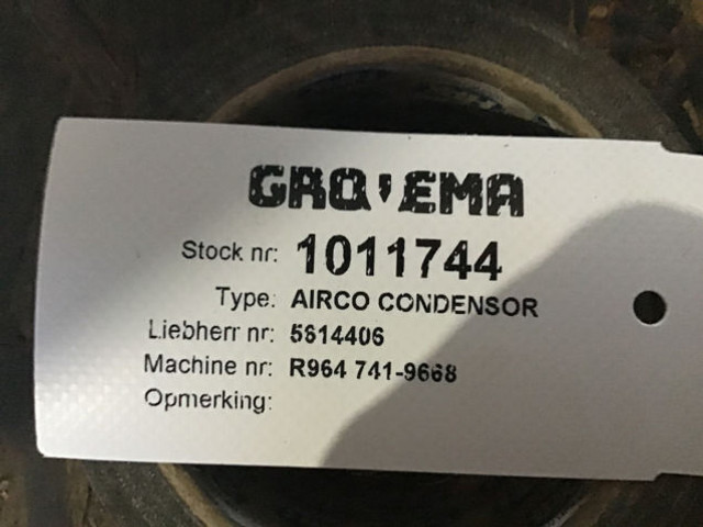 A/C part Liebherr Capacitor Unit: picture 13