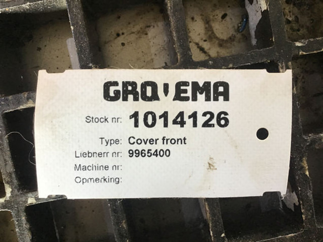 Liebherr Cover Front - Bumper: picture 5 Liebherr Cover Front - Bumper: picture 5