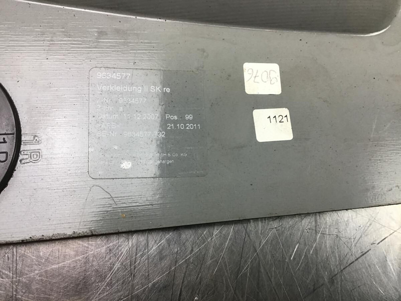 Liebherr Covering Left - Air intake pipe: picture 2 Liebherr Covering Left - Air intake pipe: picture 2