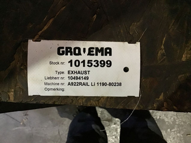 Liebherr Exhaust - Muffler: picture 5 Liebherr Exhaust - Muffler: picture 5