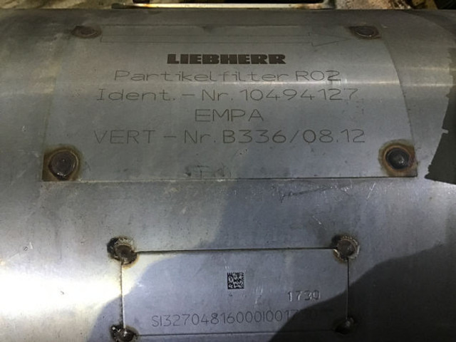 Liebherr Exhaust - Muffler: picture 4 Liebherr Exhaust - Muffler: picture 4