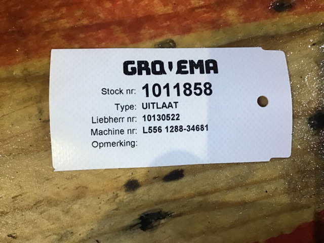 Liebherr Exhaust System - Muffler: picture 4 Liebherr Exhaust System - Muffler: picture 4