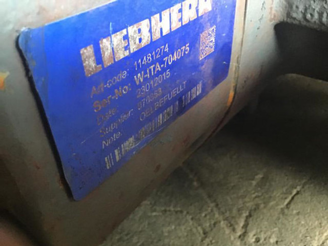 Axle and parts Liebherr Frontaxle: picture 10