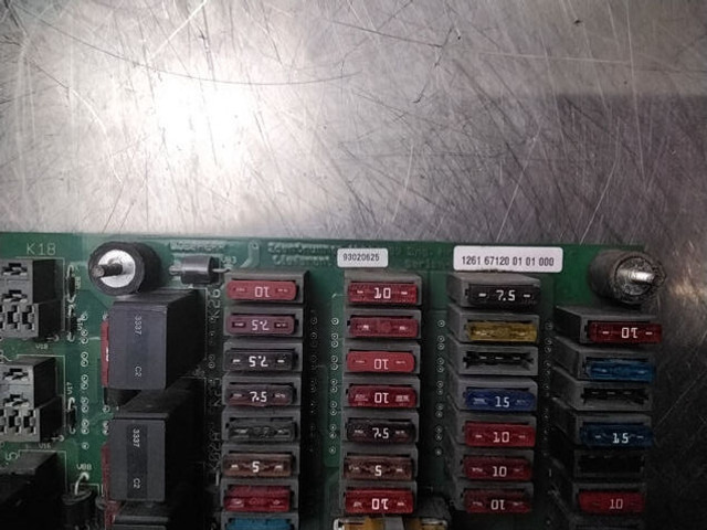 Liebherr Fuse and Relay board - Electrical system: picture 1 Liebherr Fuse and Relay board - Electrical system: picture 1