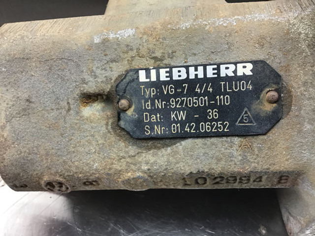 Liebherr Pilot Control Unit - Gear stick: picture 3 Liebherr Pilot Control Unit - Gear stick: picture 3