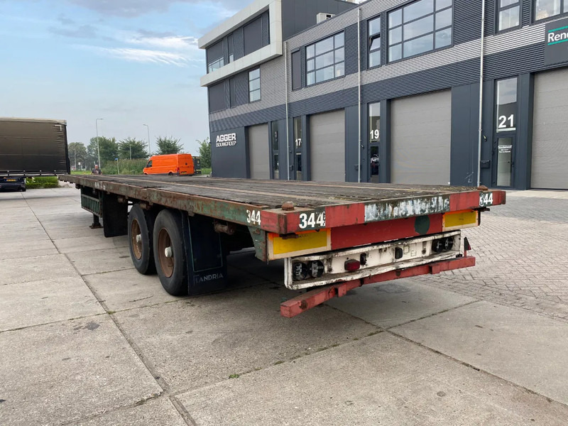 Flandria Plateau Trailer with Twist-Locks / BPW + Drums - Dropside/ Flatbed semi-trailer: picture 3 Flandria Plateau Trailer with Twist-Locks / BPW + Drums - Dropside/ Flatbed semi-trailer: picture 3