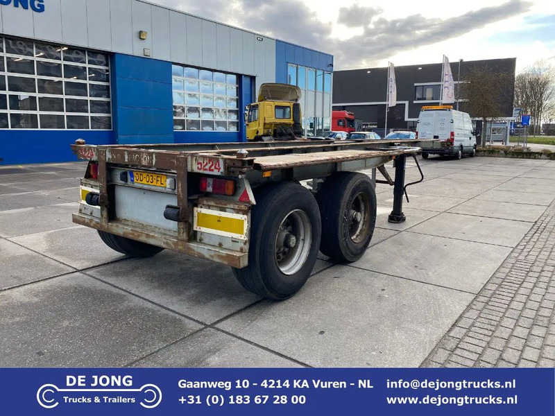 Pacton Container Chassis 20 FT / Steel Suspension - Container transporter/ Swap body semi-trailer: picture 1 Pacton Container Chassis 20 FT / Steel Suspension - Container transporter/ Swap body semi-trailer: picture 1
