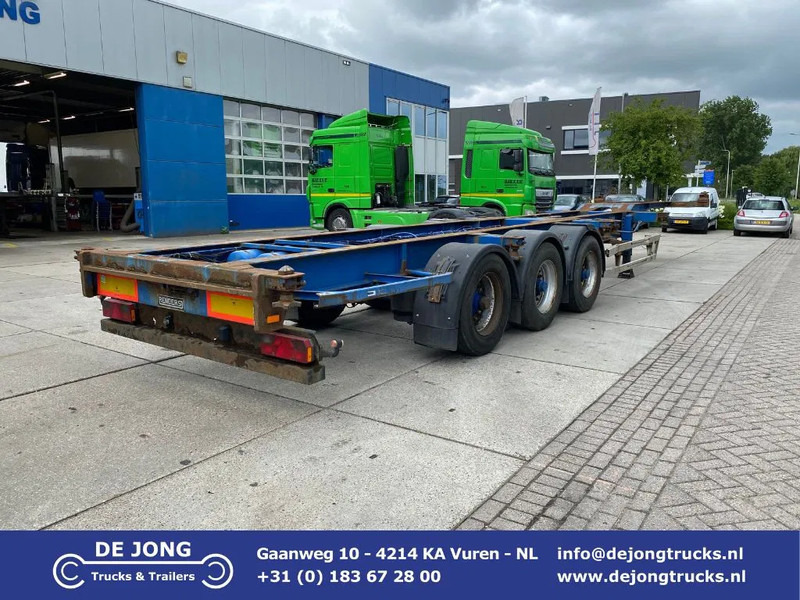 Renders Container chassis / BPW + Drum / 40 FT - Container transporter/ Swap body semi-trailer: picture 1 Renders Container chassis / BPW + Drum / 40 FT - Container transporter/ Swap body semi-trailer: picture 1
