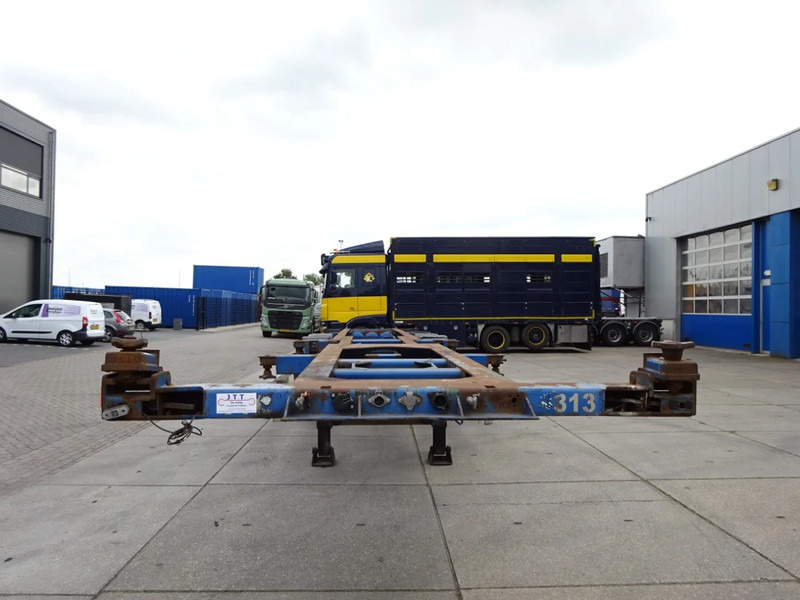 Renders Container chassis / BPW + Drum / 40 FT - Container transporter/ Swap body semi-trailer: picture 4 Renders Container chassis / BPW + Drum / 40 FT - Container transporter/ Swap body semi-trailer: picture 4