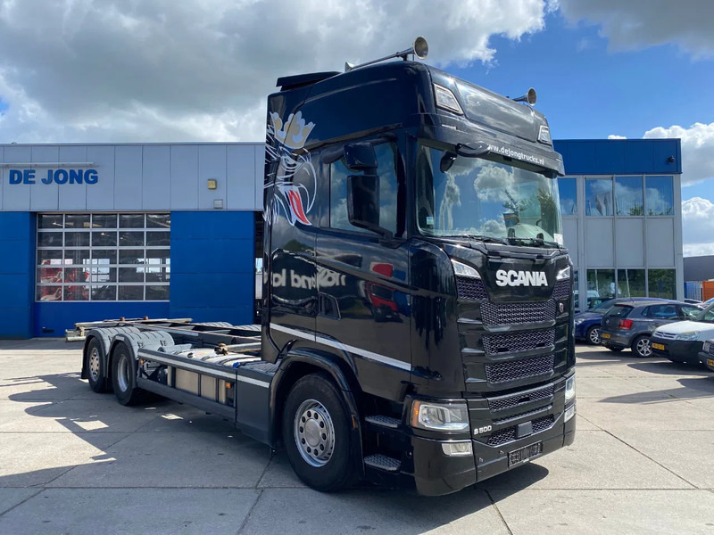 Scania S500 NGS BDF / Retarder / 6x2 / 2x Tank - Container transporter/ Swap body truck: picture 3 Scania S500 NGS BDF / Retarder / 6x2 / 2x Tank - Container transporter/ Swap body truck: picture 3