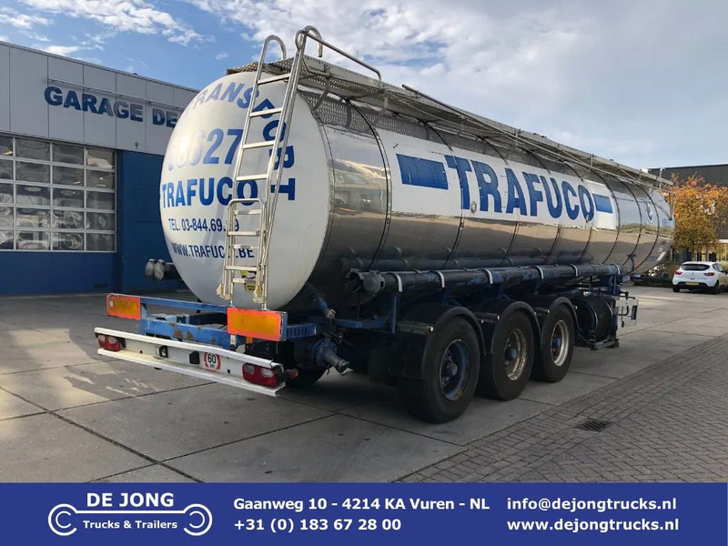 Van Hool Tank / 30.000 LT / 3 compartments / Inox / SAF - Tank semi-trailer: picture 1 Van Hool Tank / 30.000 LT / 3 compartments / Inox / SAF - Tank semi-trailer: picture 1