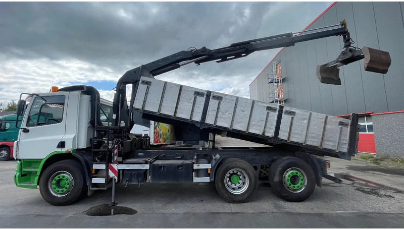 DAF CF 75.360 Palfinger PK1200 +Manual - Tipper: picture 1 DAF CF 75.360 Palfinger PK1200 +Manual - Tipper: picture 1