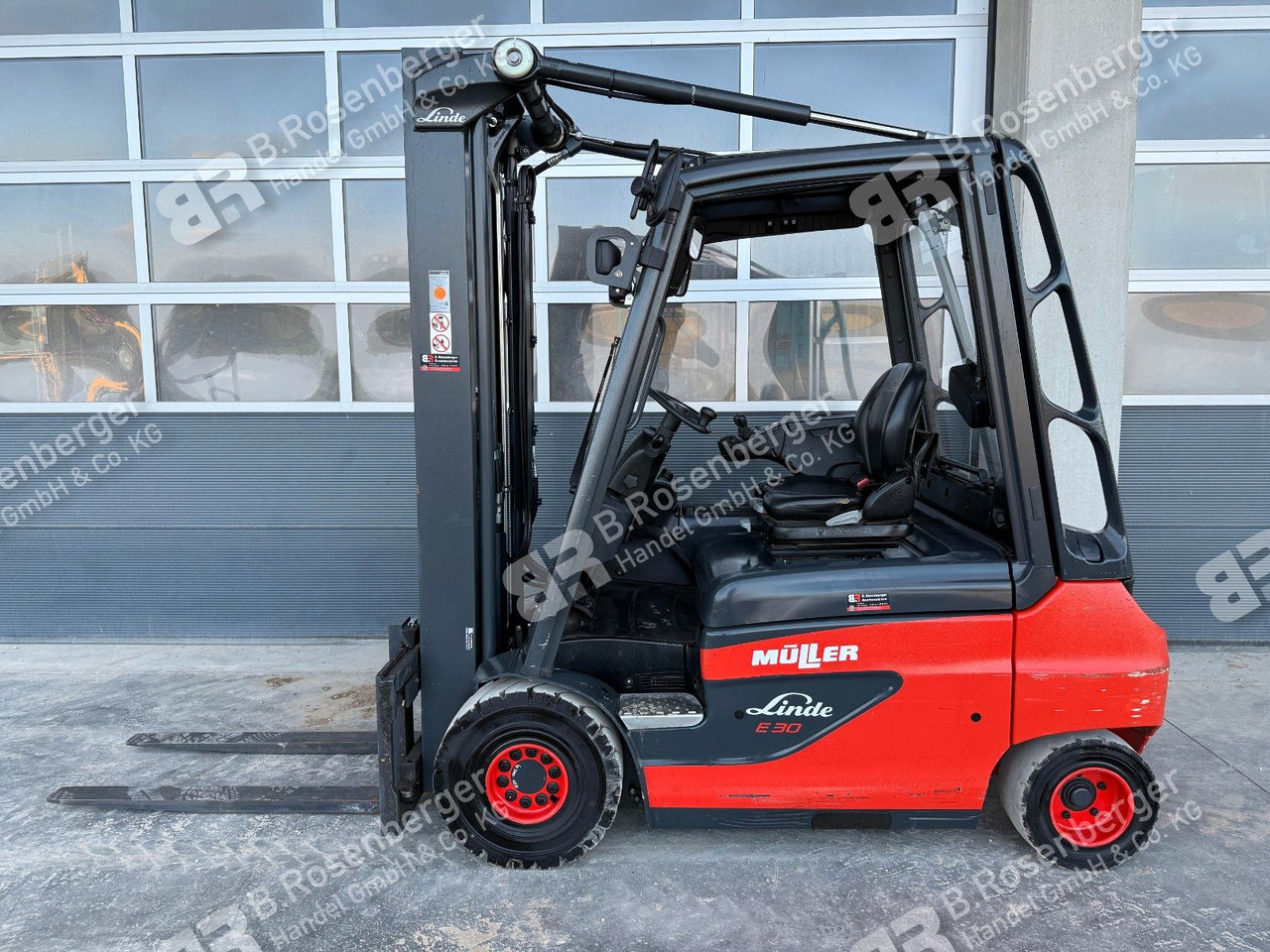 Linde E30 Stapler / BJ2020 / nur 1096h / Duplex / TOP - Forklift: picture 2 Linde E30 Stapler / BJ2020 / nur 1096h / Duplex / TOP - Forklift: picture 2
