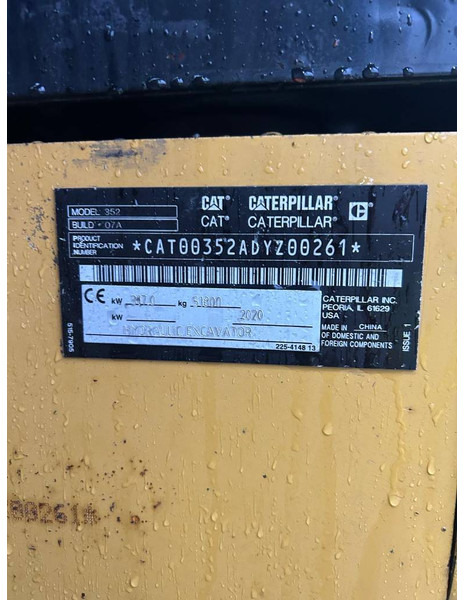 Cat 352 - Crawler excavator: picture 5 Cat 352 - Crawler excavator: picture 5