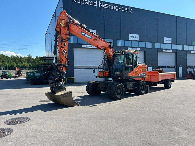 Doosan DX 140 W-5 - Wheel excavator: picture 2 Doosan DX 140 W-5 - Wheel excavator: picture 2