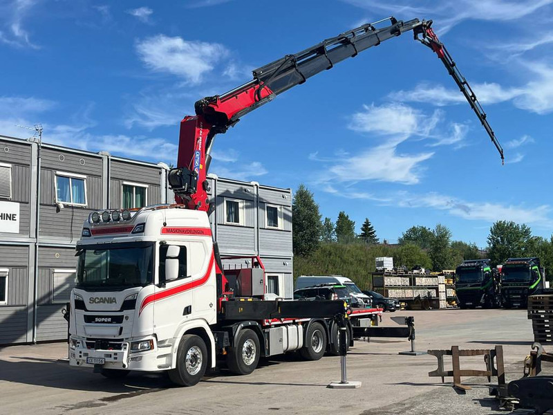 SOLD ** Scania R 590 + HMF 9520 K6 + Jibb + Win - Crane truck: picture 2 SOLD ** Scania R 590 + HMF 9520 K6 + Jibb + Win - Crane truck: picture 2