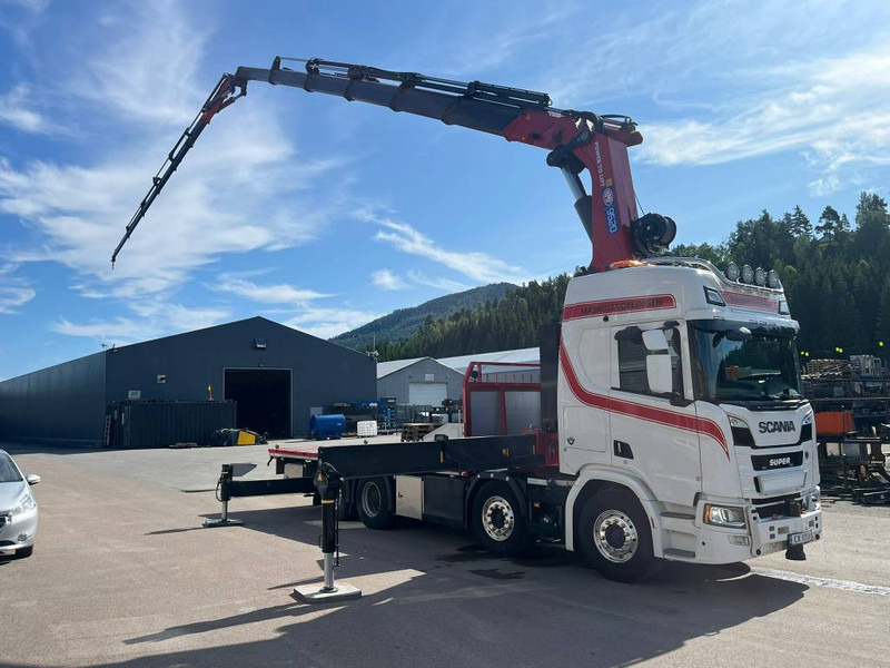 SOLD ** Scania R 590 + HMF 9520 K6 + Jibb + Win - Crane truck: picture 3 SOLD ** Scania R 590 + HMF 9520 K6 + Jibb + Win - Crane truck: picture 3