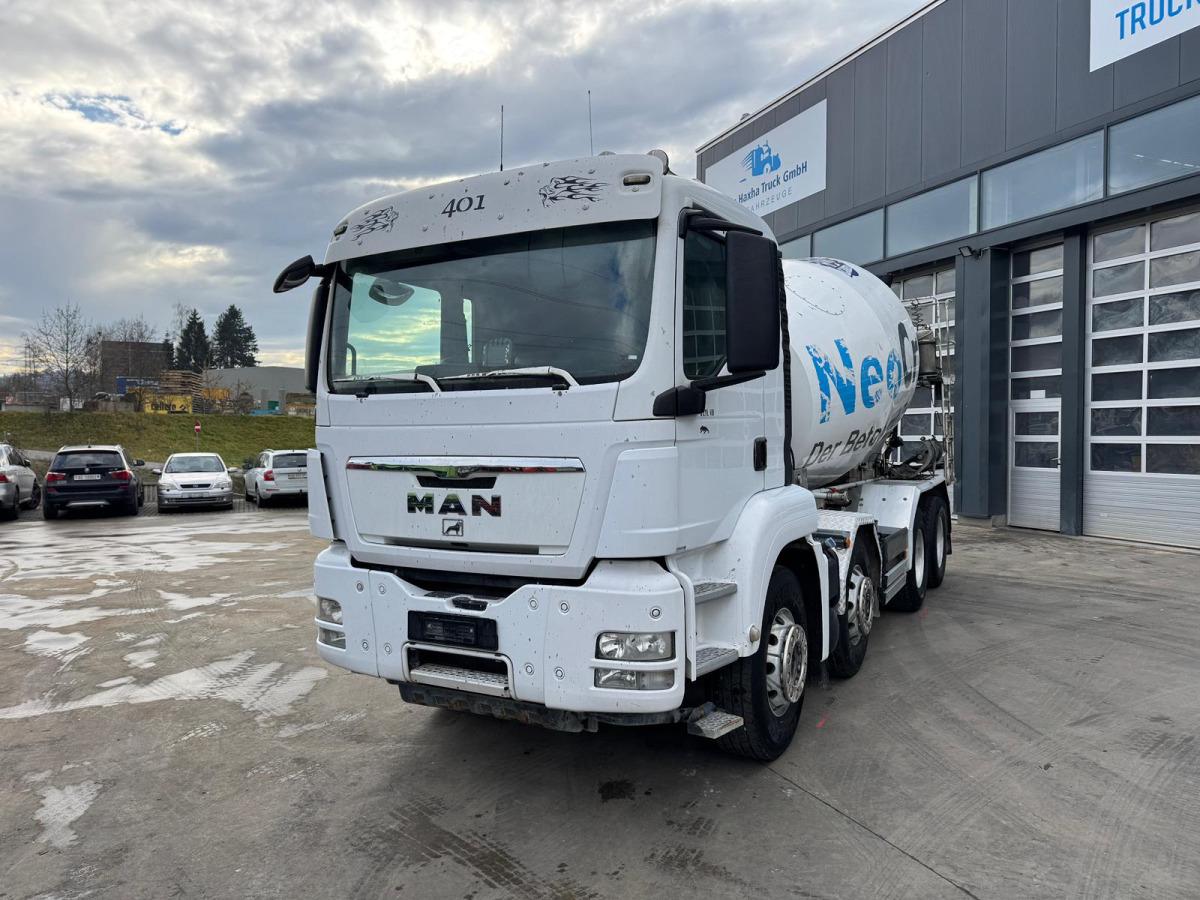 MAN TGS 32.480 8x4 Liebherr 9m3 - Concrete mixer truck: picture 1 MAN TGS 32.480 8x4 Liebherr 9m3 - Concrete mixer truck: picture 1