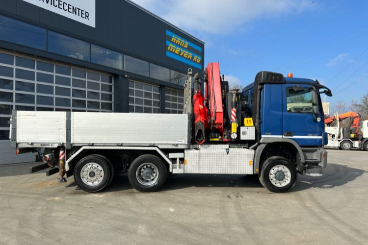 Mercedes-Benz Actros 2648 6x4/4 Fassi455 SZM/Pritsche - Crane truck, Dropside/ Flatbed truck: picture 5 Mercedes-Benz Actros 2648 6x4/4 Fassi455 SZM/Pritsche - Crane truck, Dropside/ Flatbed truck: picture 5