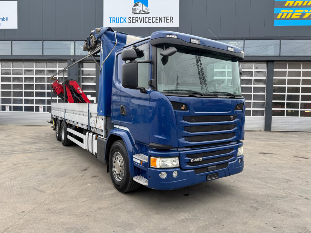 SCANIA G450 6x2 Hiab 122-4 - Crane truck: picture 3 SCANIA G450 6x2 Hiab 122-4 - Crane truck: picture 3