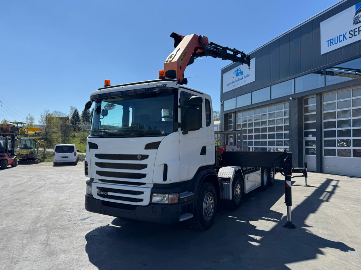 SCANIA G480 8x2 Palfinger 50002-6 - Crane truck: picture 2 SCANIA G480 8x2 Palfinger 50002-6 - Crane truck: picture 2