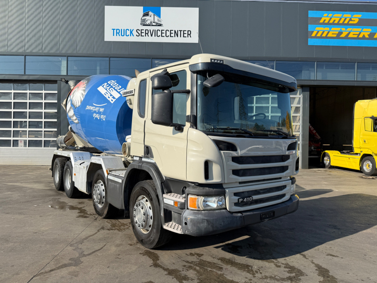 SCANIA P410 8x4 Liebherr 9m3 - Concrete mixer truck: picture 3 SCANIA P410 8x4 Liebherr 9m3 - Concrete mixer truck: picture 3