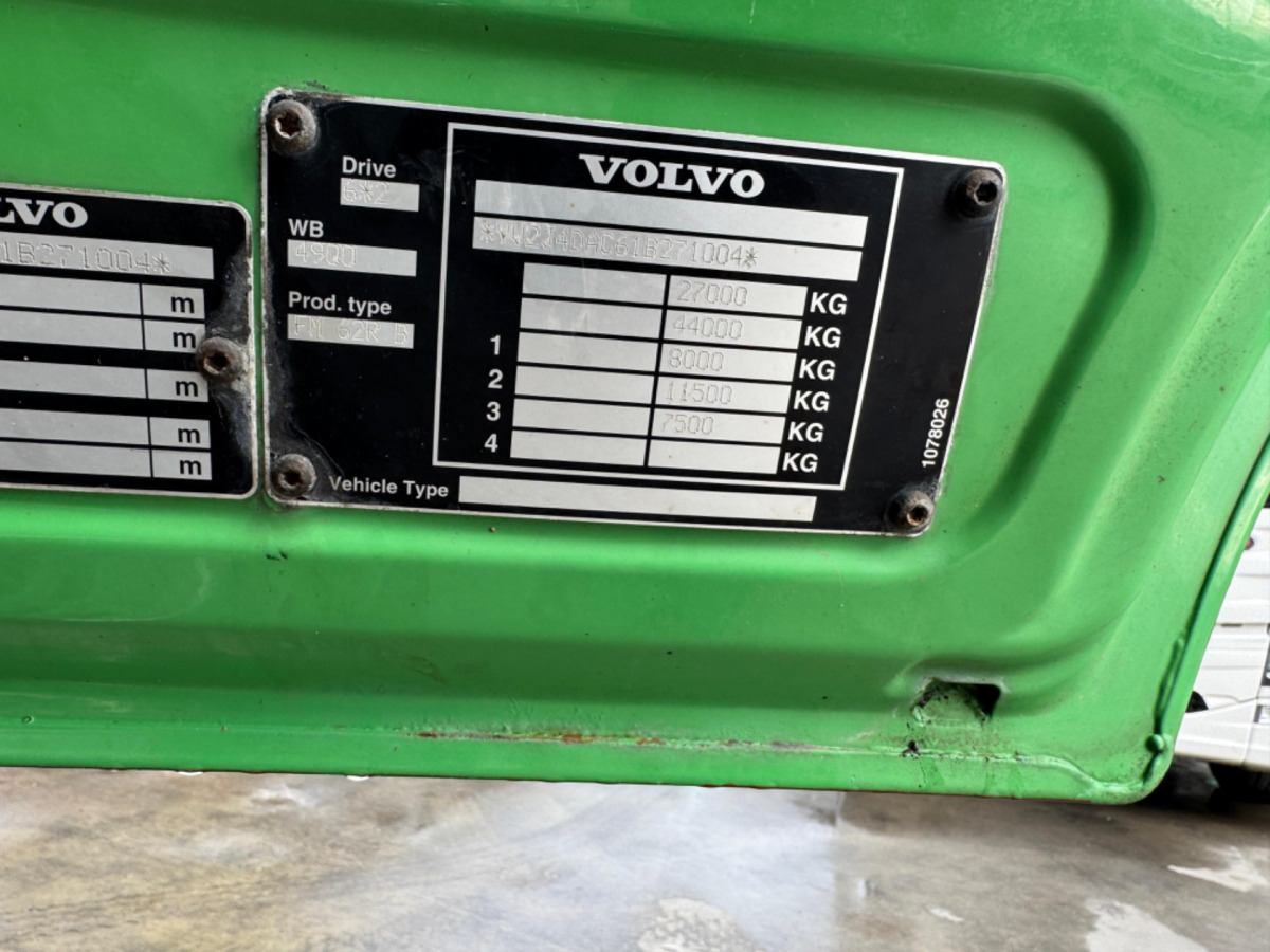 VOLVO FM-420 6x2 PK12080-3 leasing VOLVO FM-420 6x2 PK12080-3: picture 19