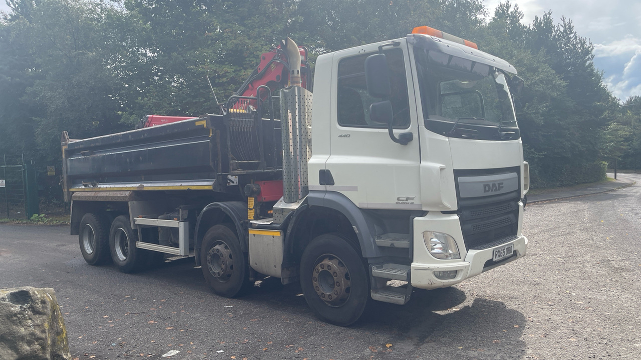 DAF CF 450 - Tipper, Crane truck: picture 1 DAF CF 450 - Tipper, Crane truck: picture 1