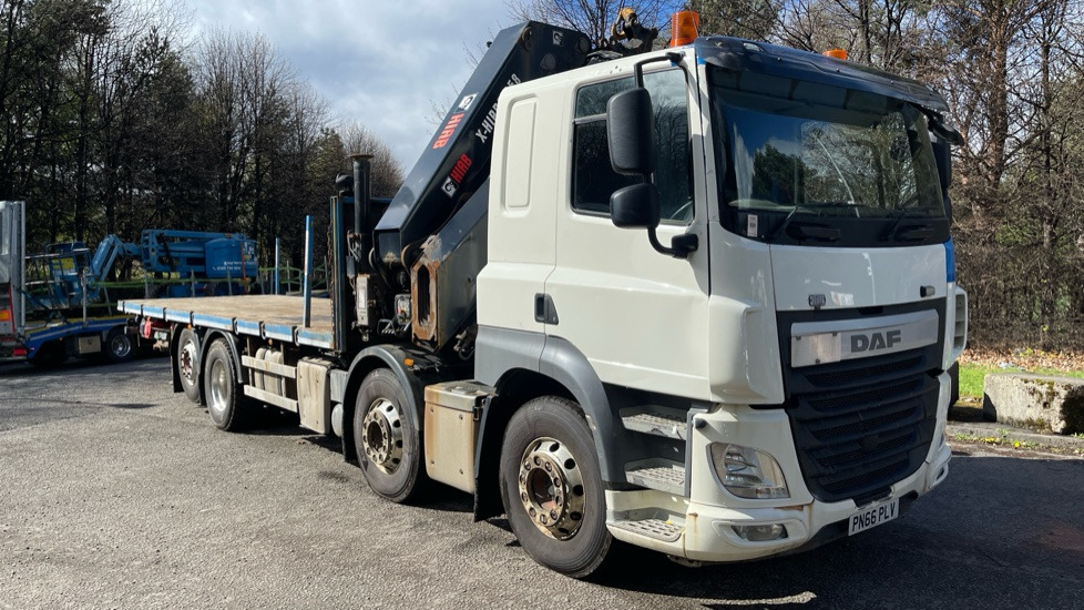 DAF CF 460 - Dropside/ Flatbed truck, Crane truck: picture 1 DAF CF 460 - Dropside/ Flatbed truck, Crane truck: picture 1