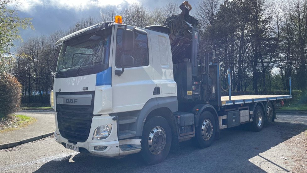 DAF CF 460 - Dropside/ Flatbed truck, Crane truck: picture 2 DAF CF 460 - Dropside/ Flatbed truck, Crane truck: picture 2
