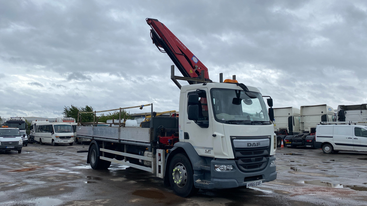 DAF LF 220 - Dropside/ Flatbed truck, Crane truck: picture 1 DAF LF 220 - Dropside/ Flatbed truck, Crane truck: picture 1