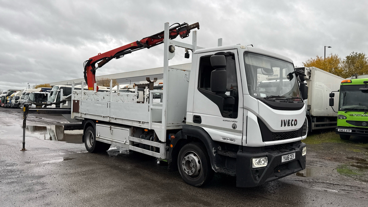 IVECO EUROCARGO 120-190 - Dropside/ Flatbed truck, Crane truck: picture 1 IVECO EUROCARGO 120-190 - Dropside/ Flatbed truck, Crane truck: picture 1