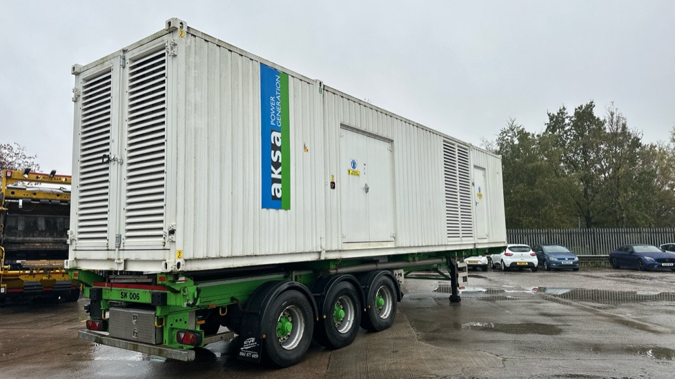 MITSUBISHI / MECC ALTE AKSA 1300KVA - Flatbed van: picture 4 MITSUBISHI / MECC ALTE AKSA 1300KVA - Flatbed van: picture 4