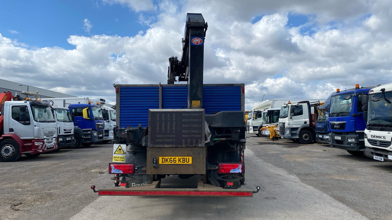 Dropside/ Flatbed truck, Crane truck Man TGM 18.250: picture 10