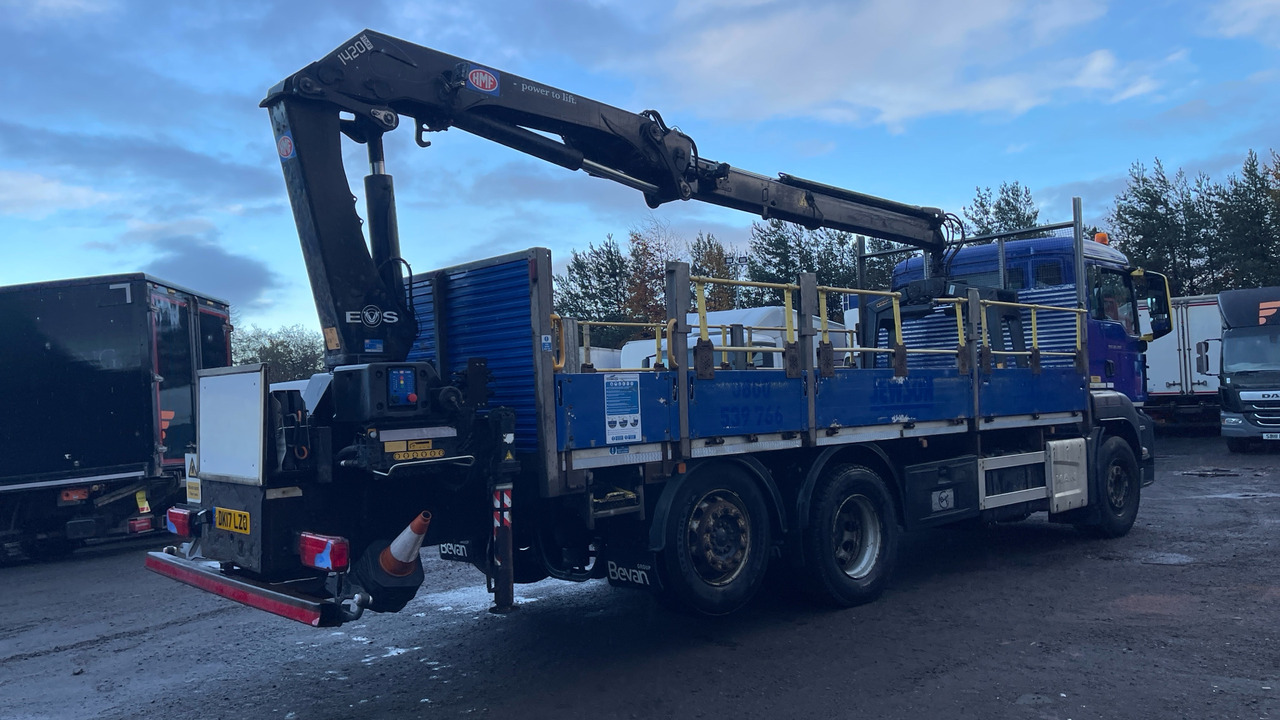 Man TGS 26.360 - Dropside/ Flatbed truck, Crane truck: picture 4 Man TGS 26.360 - Dropside/ Flatbed truck, Crane truck: picture 4