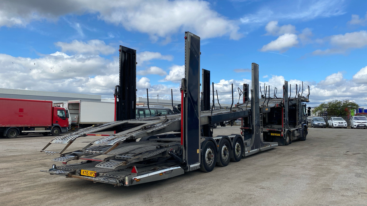 SCANIA P 410 - Autotransporter truck: picture 4 SCANIA P 410 - Autotransporter truck: picture 4