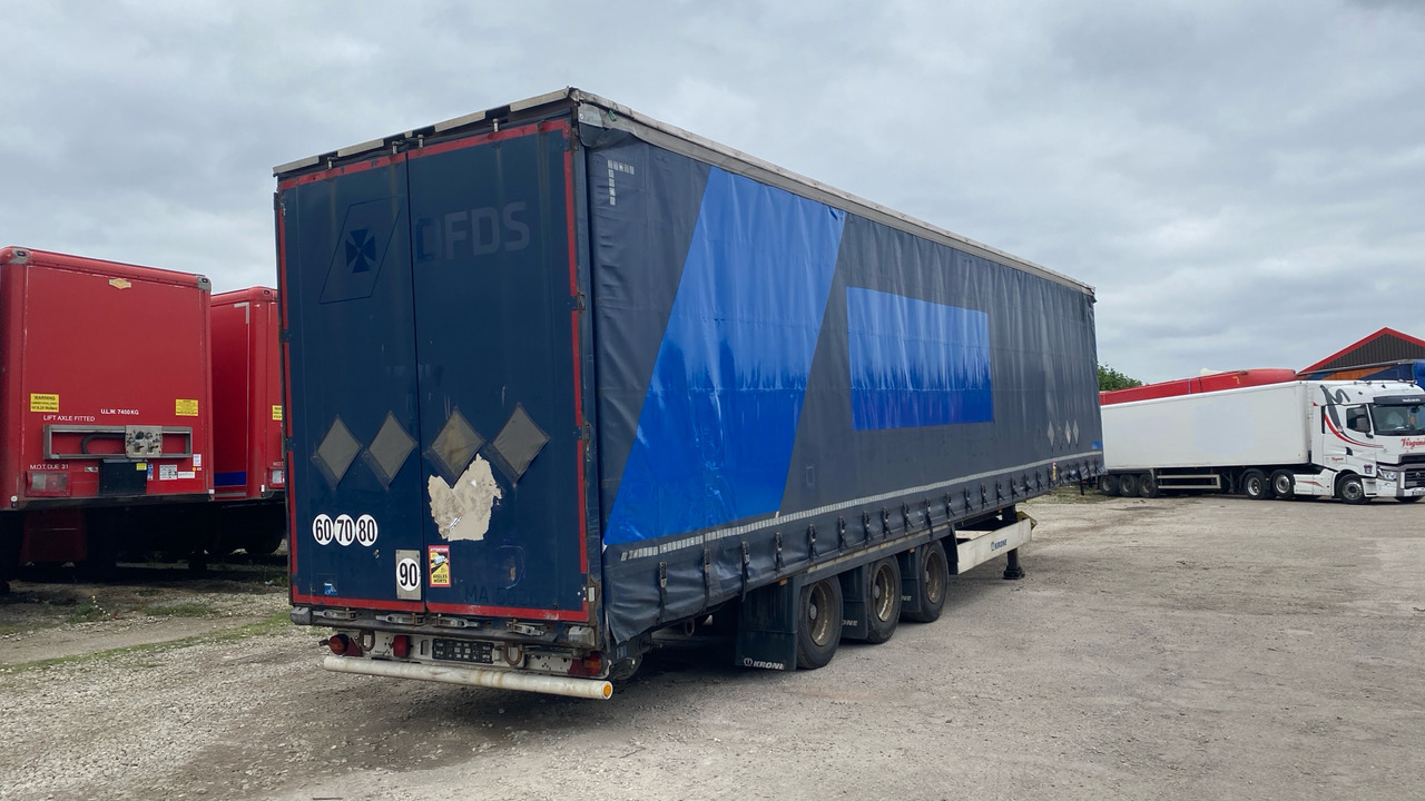 KRONE CURTAINSIDE EUROLINER - Trailer: picture 5 KRONE CURTAINSIDE EUROLINER - Trailer: picture 5