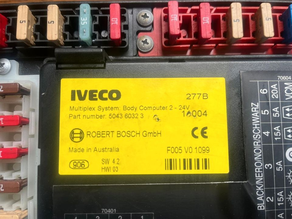 IVECO Sicherungskasten Multiplex System Body Computer 504360323 - Fuse for Truck: picture 2 IVECO Sicherungskasten Multiplex System Body Computer 504360323 - Fuse for Truck: picture 2