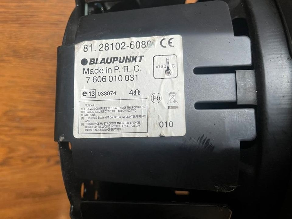 MAN Blaupunkt Lautsprecher TGS TGX TGL TGM 81281026080 - Body and exterior for Truck: picture 2 MAN Blaupunkt Lautsprecher TGS TGX TGL TGM 81281026080 - Body and exterior for Truck: picture 2