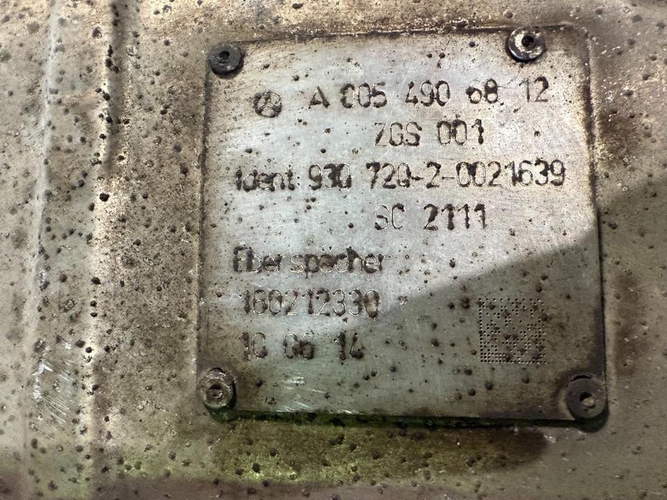 Catalytic converter for Truck Mercedes Atego 4 EU6 Auspuff Katalysator A0054906812: picture 6