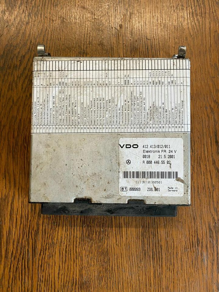 Mercedes Atego VDO Elektronik FR Steuergerät A 000 446 55 02 - ECU for Truck: picture 1 Mercedes Atego VDO Elektronik FR Steuergerät A 000 446 55 02 - ECU for Truck: picture 1