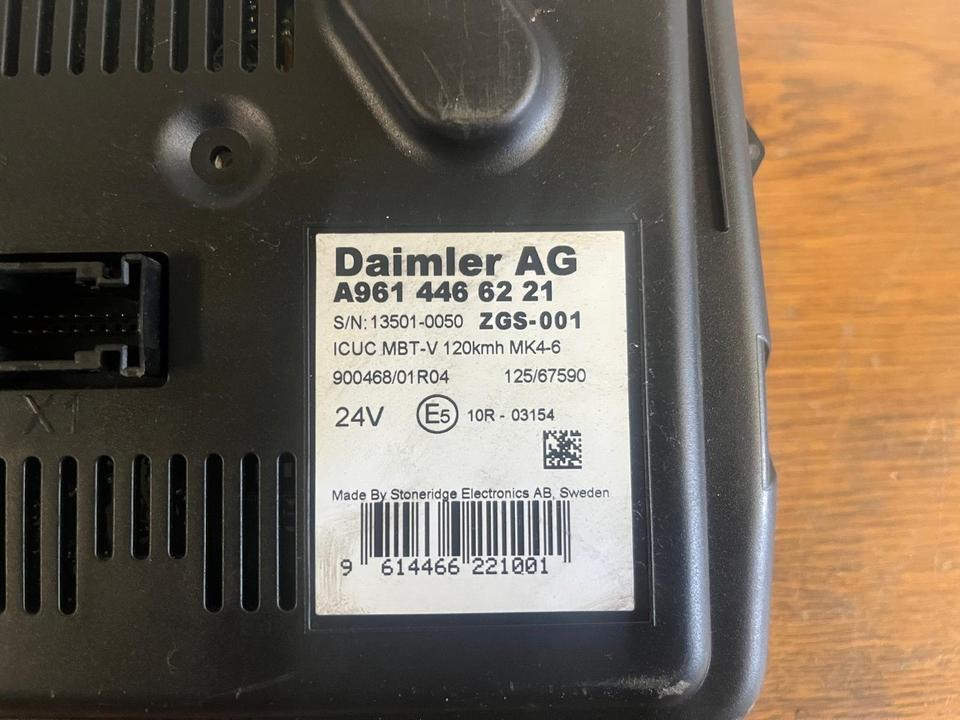 Mercedes Benz Actros MP4 Kombiinstrument / Tacho A9614466221 - Dashboard for Truck: picture 3 Mercedes Benz Actros MP4 Kombiinstrument / Tacho A9614466221 - Dashboard for Truck: picture 3