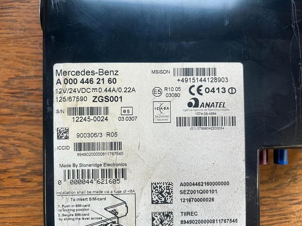 Mercedes-Benz Actros MP4 Tachograph FLEETBOARD A0004462160 - Tachograph for Truck: picture 2 Mercedes-Benz Actros MP4 Tachograph FLEETBOARD A0004462160 - Tachograph for Truck: picture 2