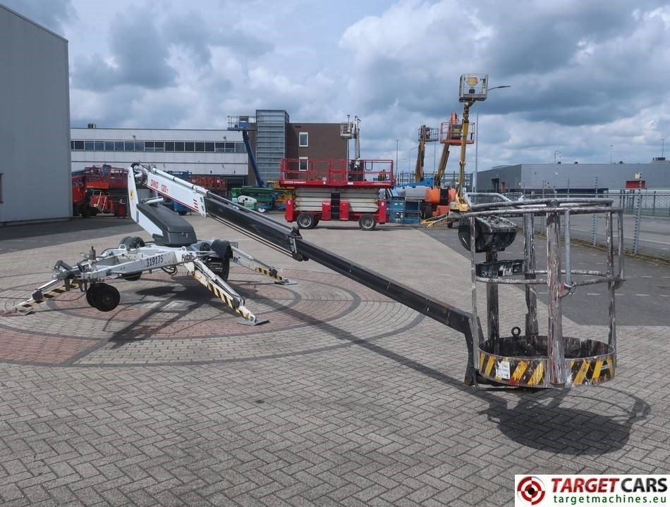 Trailer mounted boom lift Dino 120T Tow Telescopic Boom Work Lift 1200cm: picture 8